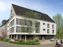 Haus 1 (unverb.Illustration) Die  neue Sonne  im Sonnengarten Altdorf - am Rande des Sch�nbuchs!