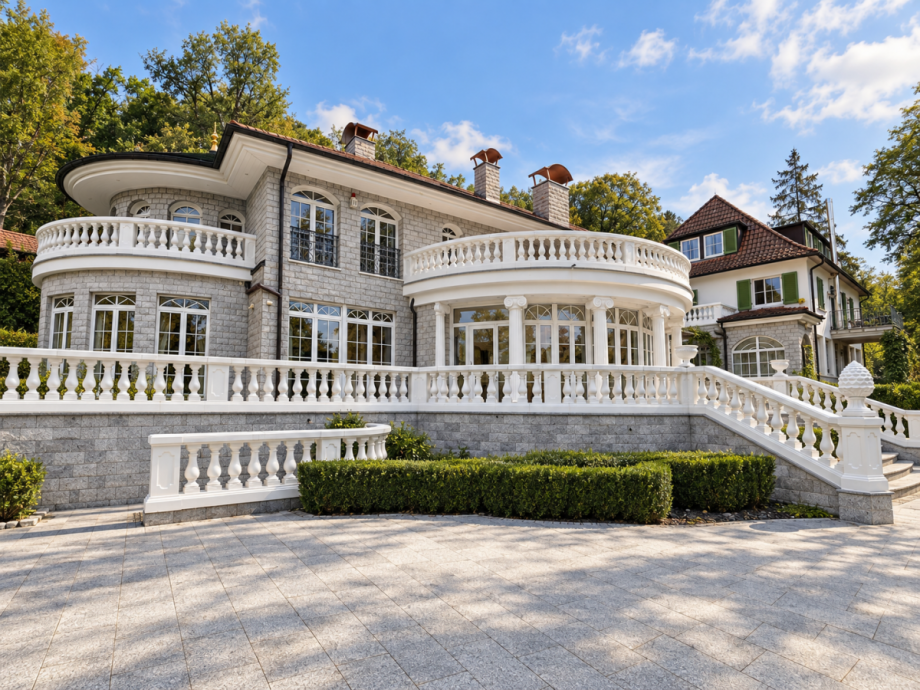 Blick von Westen B�rohaus Aidlingen